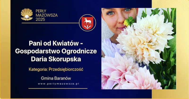 Wizytówka: Pani od Kwiatów - Gospodarstwo Ogrodnicze Daria Skorupska